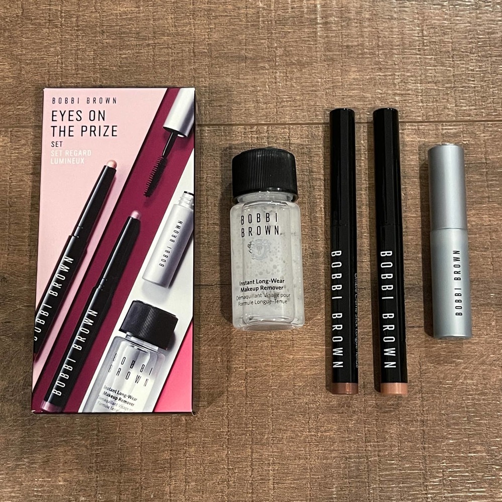 NEW Bobbi Brown 4-Piece Eyes on the Prize Set